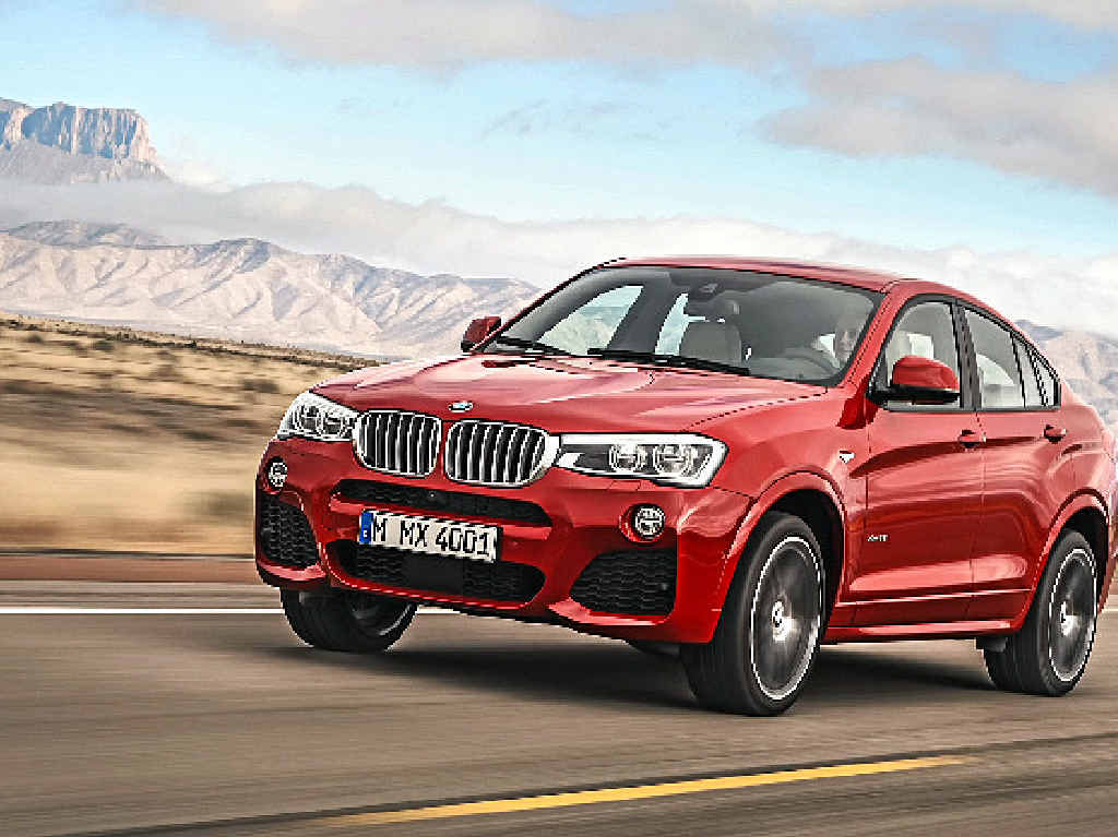 The new X4’s styling cues have been adopted from the X5. The new X4’s styling cues have been adopted from the X5.